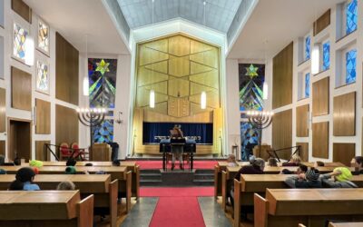 Besuch in der Synagoge
