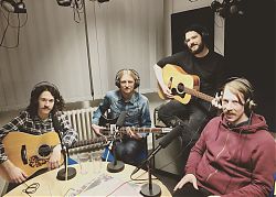 The Great Beyond, Band aus Münster, zusammen mit Michael Rölver. (Foto: Klaus Blödow) 