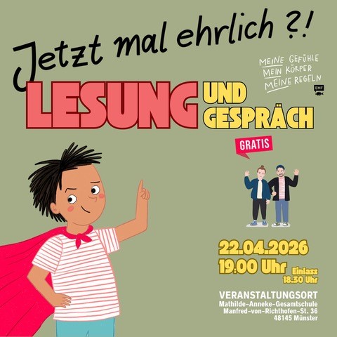 Lesung: Jetzt mal ehrlich